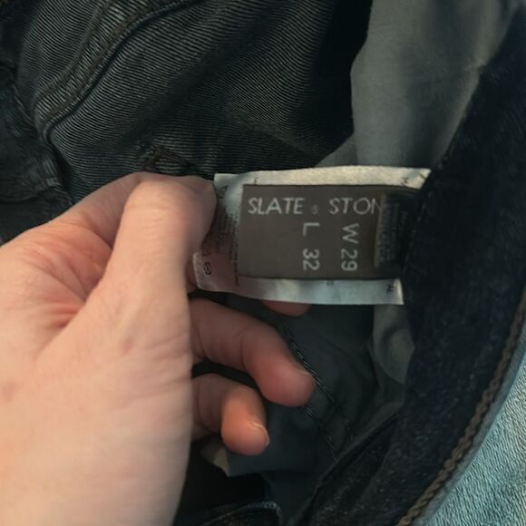 Slate & Stone Standard Slim Sloan Jeans men’s slim fit W29 L32 EUC - Picture 2 of 7